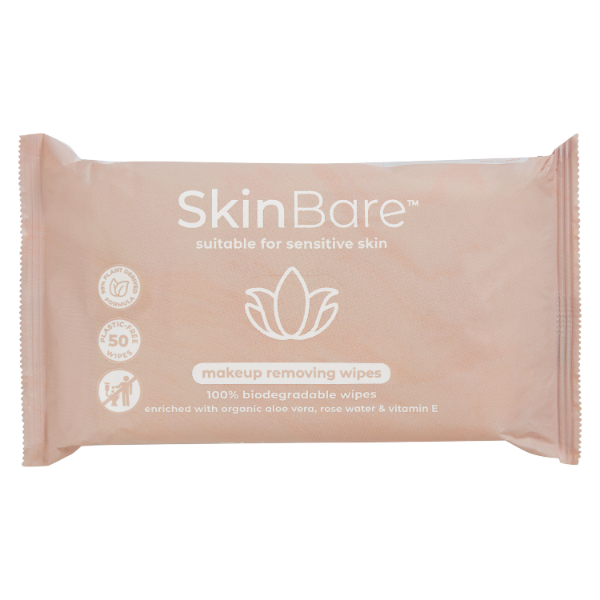 SkinBare makeup removing wipes