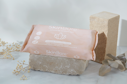 SkinBare makeup removing wipes